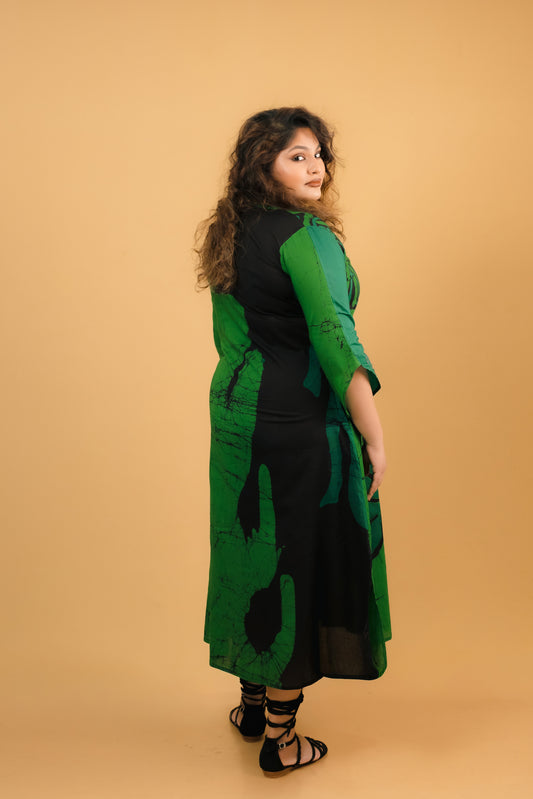 Palm Shadow Dress